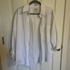 Abercrombie & Fitch Classic White Shirt oversized